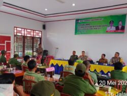 Pemerintah Desa Karang Suci Kecamatan Kota Arga Makmur Kabupaten Bengkulu Utara Mengadakan Kegiatan Pelatihan Linmas.