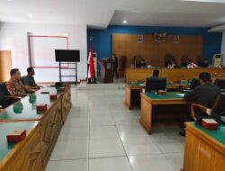 Tim Badan Pembuat Peraturan Daerah DPRD BU, Sidang ke 2 Tahun Anggaran 2024