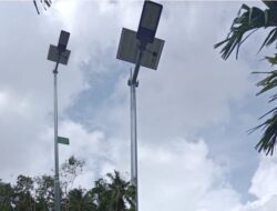 Peluncuran Lampu Penerangan Jalan Umum Desa Salam Harjo Kecamatan Kerkap Kabupaten Bengkulu Utara.