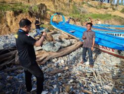 Kelompok Nelayan Sumber Makmur Pasar Sebelat Kecamatan Putri Hijau Berharap Semoga Cepat Di Bangun Oleh Pemerintah