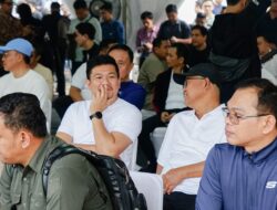 Jakarta Selasa (18/2/2025).Arie Septia Adinata Dan Sumarno Mengikuti Gladi Pelantikan Serentak Kepala Daerah Di Kawasan Monumen Nasional (Monas)