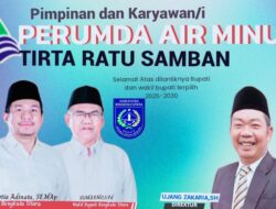 Direktur Perumda Ucapkan Selamat Atas Di Lantiknya Arie – Sumarno Bupati Dan Wakil Bupati Priode 2025 -2030