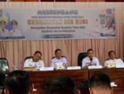 Hahasdiansyah Ketua Komisi I DPRD, Menghadri Musrenbang ,Tingkat Kecamatan Air Besi