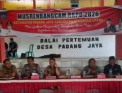 Musrenbang Kecamatan Padang Jaya di Hadri Tiga Anggota Dewan Bengkulu Utara