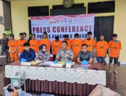 Kepolisian Resor Polres Bengkulu Utara Pres Release Kasus Dugaan Tindak Pidana Pencurian.