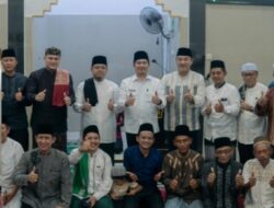 Bupati Bengkulu Utara, Arie Septia Adinata Melaksanakan Safari Ramadhan 2025. Kegiatan ini Digelar Di Masjid Nurul Huda, Desa Bukit Makmur, Kecamatan Pinang Raya,