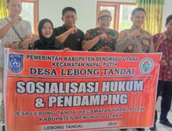 Sosialisasi Kesadaran Hukum Pemdes Lebong Tandai
