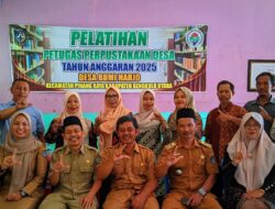 Pemdes Bumi Harjo Melaksanakan Kegiatan Pelatihan Perpustakaan Desa