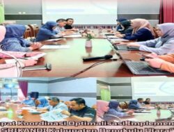 Rapat Koordinasi Optimalisasi Implementasi SRIKANDI Kabupaten Bengkulu Utara