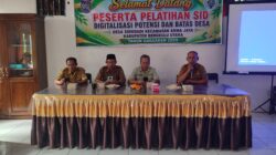 PemDes Sidodadi Mengadakan Peserta Pelatihan Pelatihan SID