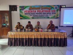 PemDes Sidodadi Mengadakan Peserta Pelatihan Pelatihan SID