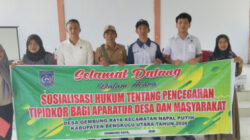 Desa Gembung Raya Gelar Sosialisasi Hukum Pencegahan Tipidkor Untuk Aparatur Dan Masyarakat