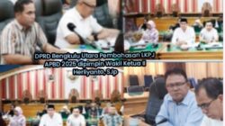 Waka II DPRD Bengkulu Utara Herliyanto Pimpin Pembahasan LKPJ APBD 2025