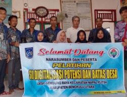 PemDes Gembung Raya Mengadakan Peserta Pelatihan SID