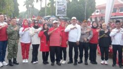 Semarak HUT ke-81 RI, Pemkab Bengkulu Utara Gelar Pawai Perjuangan
