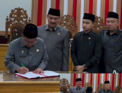 DPRD Bengkulu Utara ParipurnaTentang Raperda APBD
