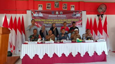 Pemerintah Desa Bukit Harapan Gelar Penyuluhan Hukum dan Pendidikan Masyarakat